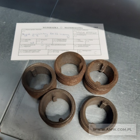 Sprzęt hydrauliczny – pakiet zawierający 104 poz. asort. (wg oddzielnego wykazu), w tym m.in.: zawory, trójniki uszczelki itp. 